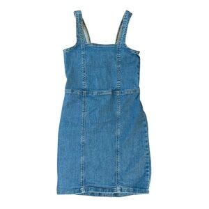 Classic Blue Denim Kids Dress